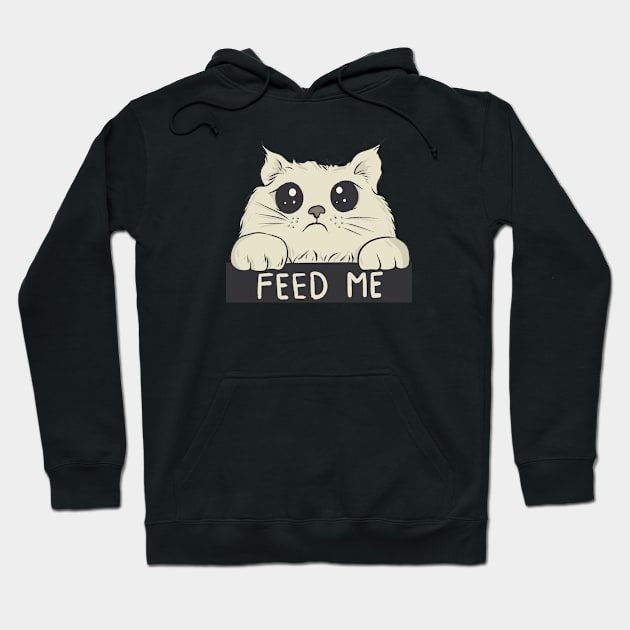 Feed me! Hoodie by Jess Adams